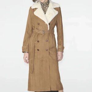 Wilson Leather Fur Trench
